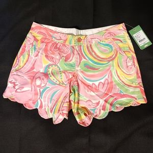 Lilly Pulitzer Size 2 NWT Buttercup all nighter Short